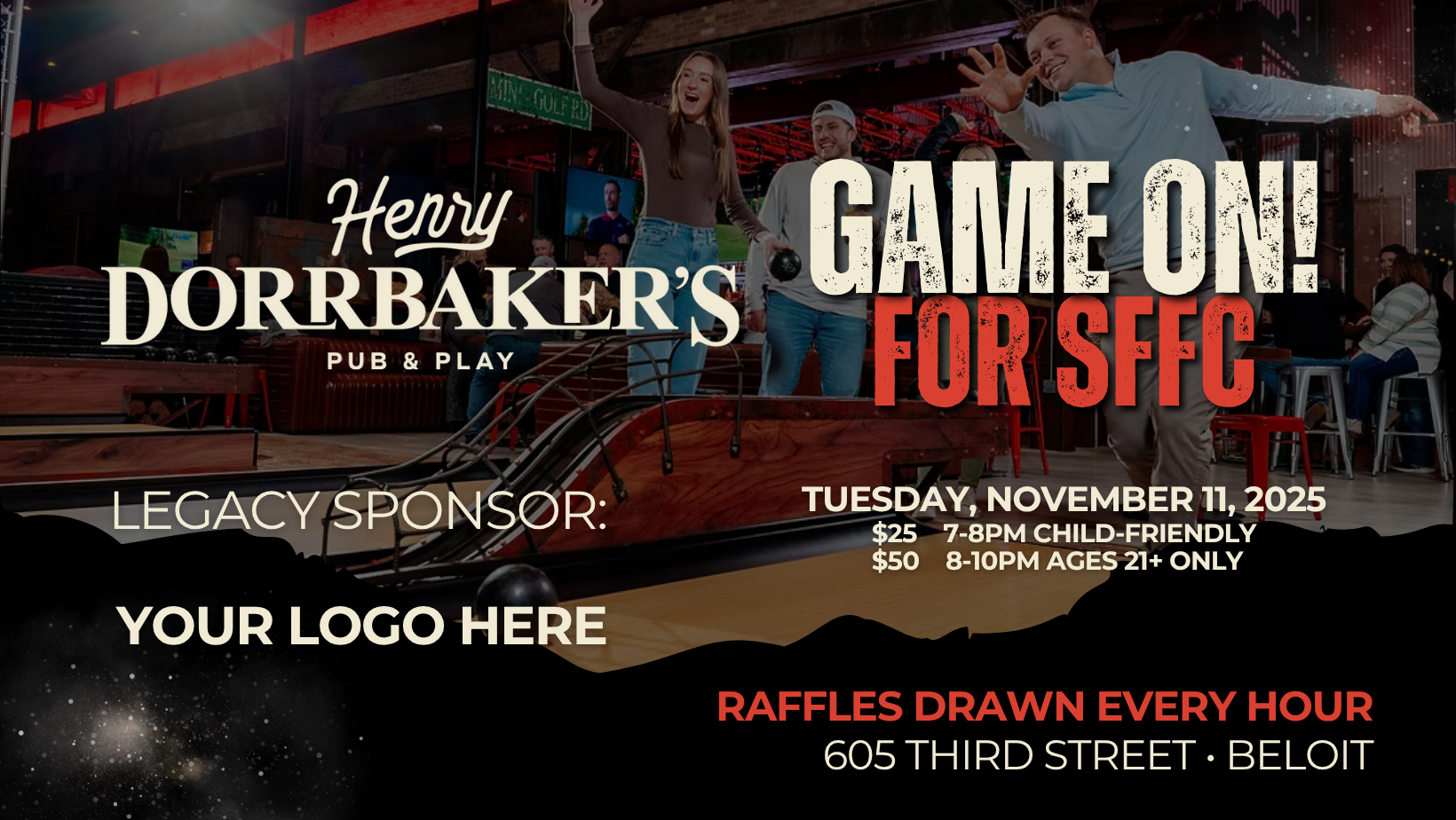 Campaign cover image for GAME ON! for SFFC