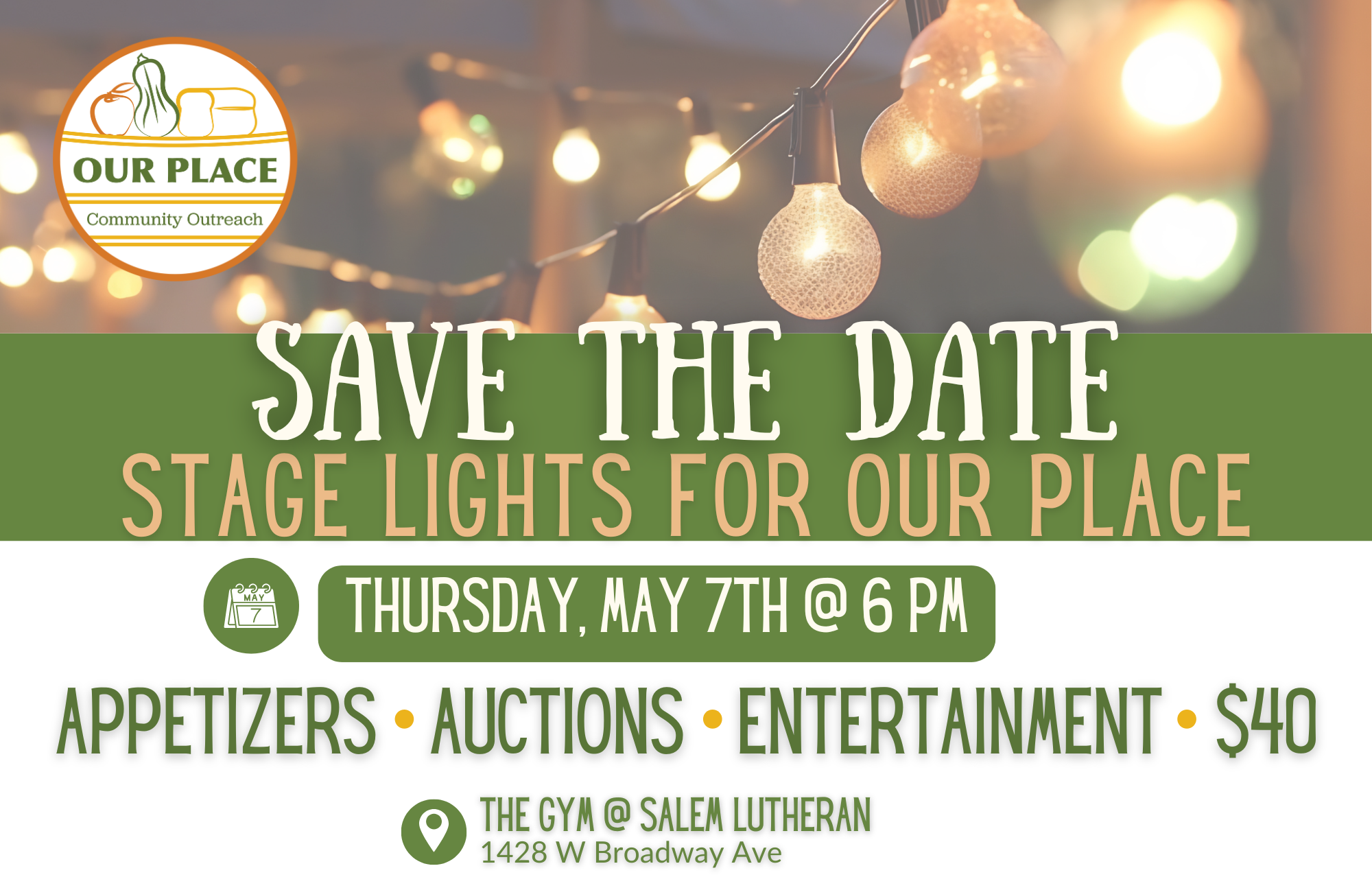 Campaign cover image for 2026 Stage Lights for Our Place