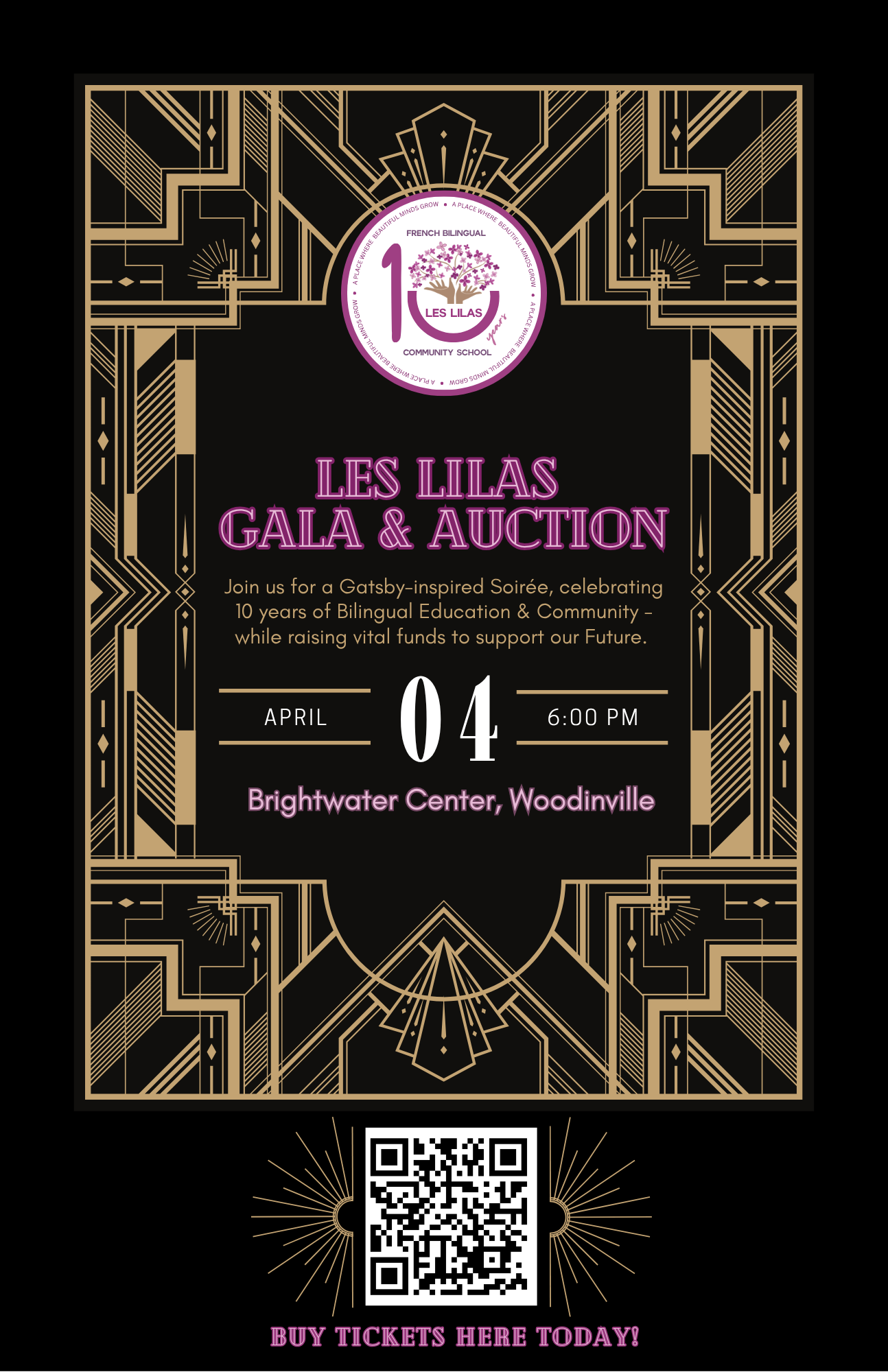 Campaign cover image for Les Lilas' 10th Anniversary Gala & Auction