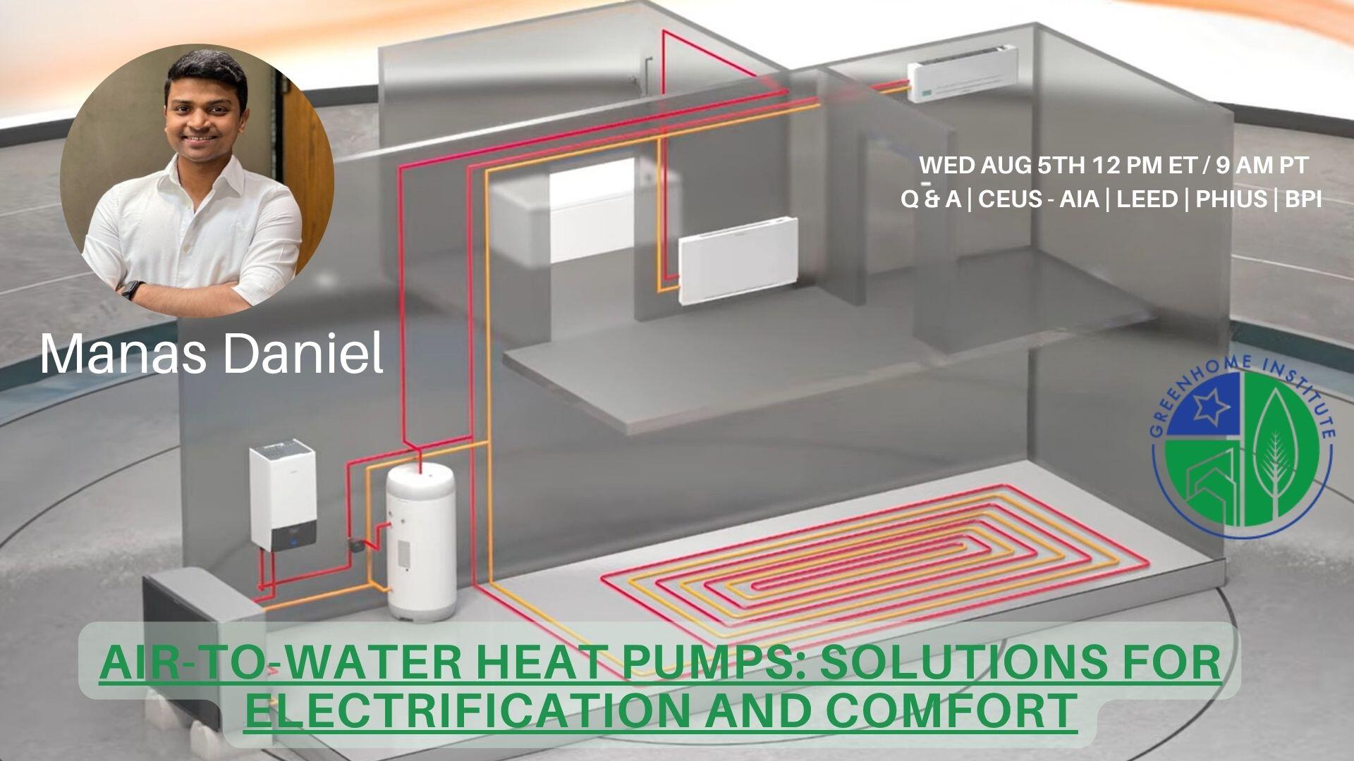 Campaign cover image for Air-to-Water Heat Pumps: Solutions for Electrification and Comfort