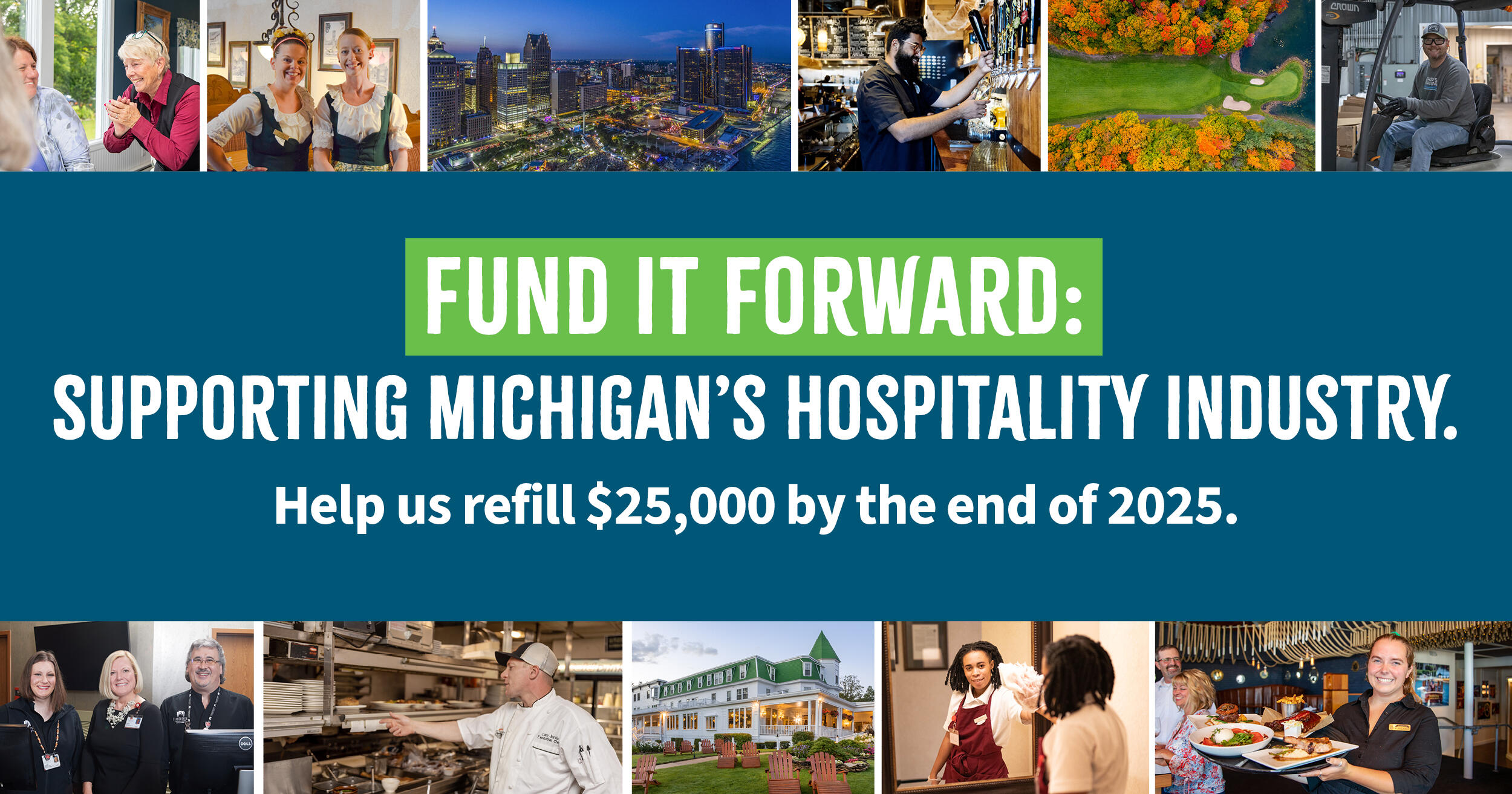 Campaign cover image for Michigan Hospitality Industry Employee Relief Fund