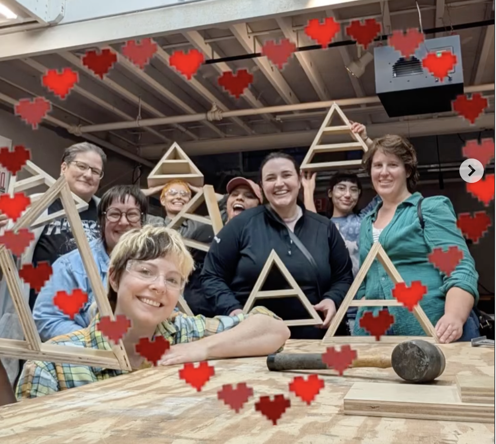 Campaign cover image for 3/14 Build a Triangle Shelf