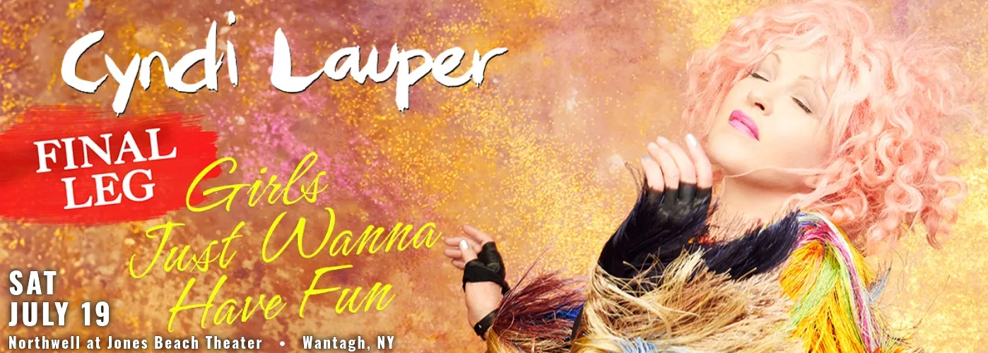 Campaign cover image for Raffle for Cyndi Lauper @ Jones Beach July 19th