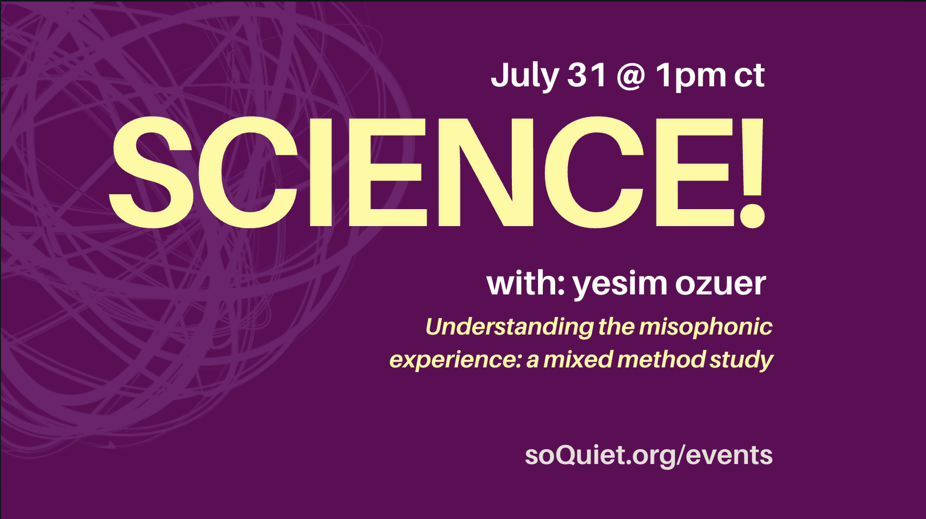 Campaign cover image for Science Session : Yesim Ozuer