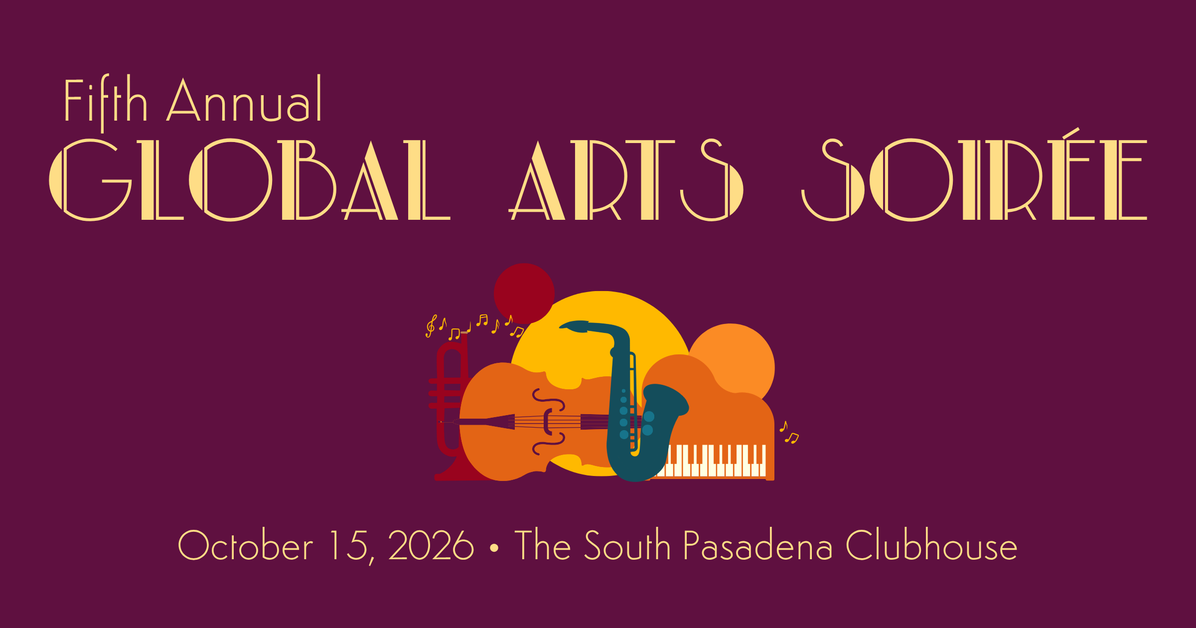 Campaign cover image for The Fifth Annual Global Arts Soirée