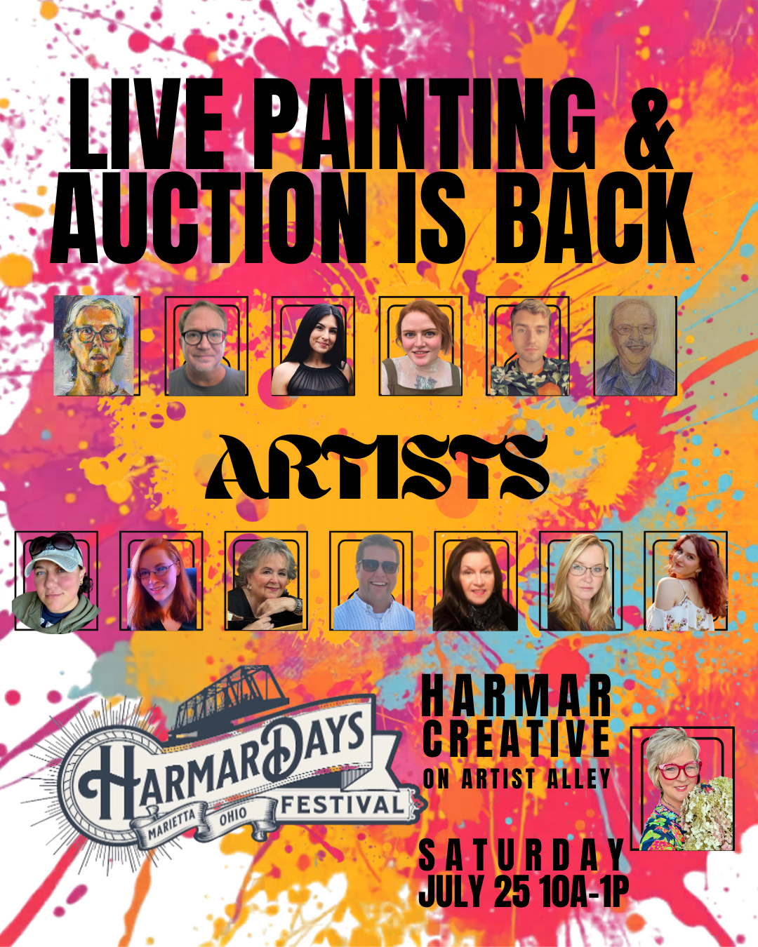 Campaign cover image for 2026 HARMAR CREATIVE Silent Auction HARMAR DAYS FESTIVAL