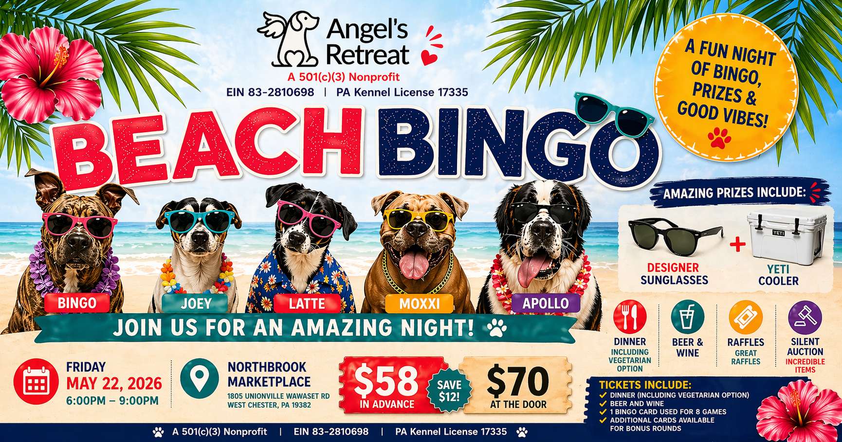 Campaign cover image for Beach Bingo 2026