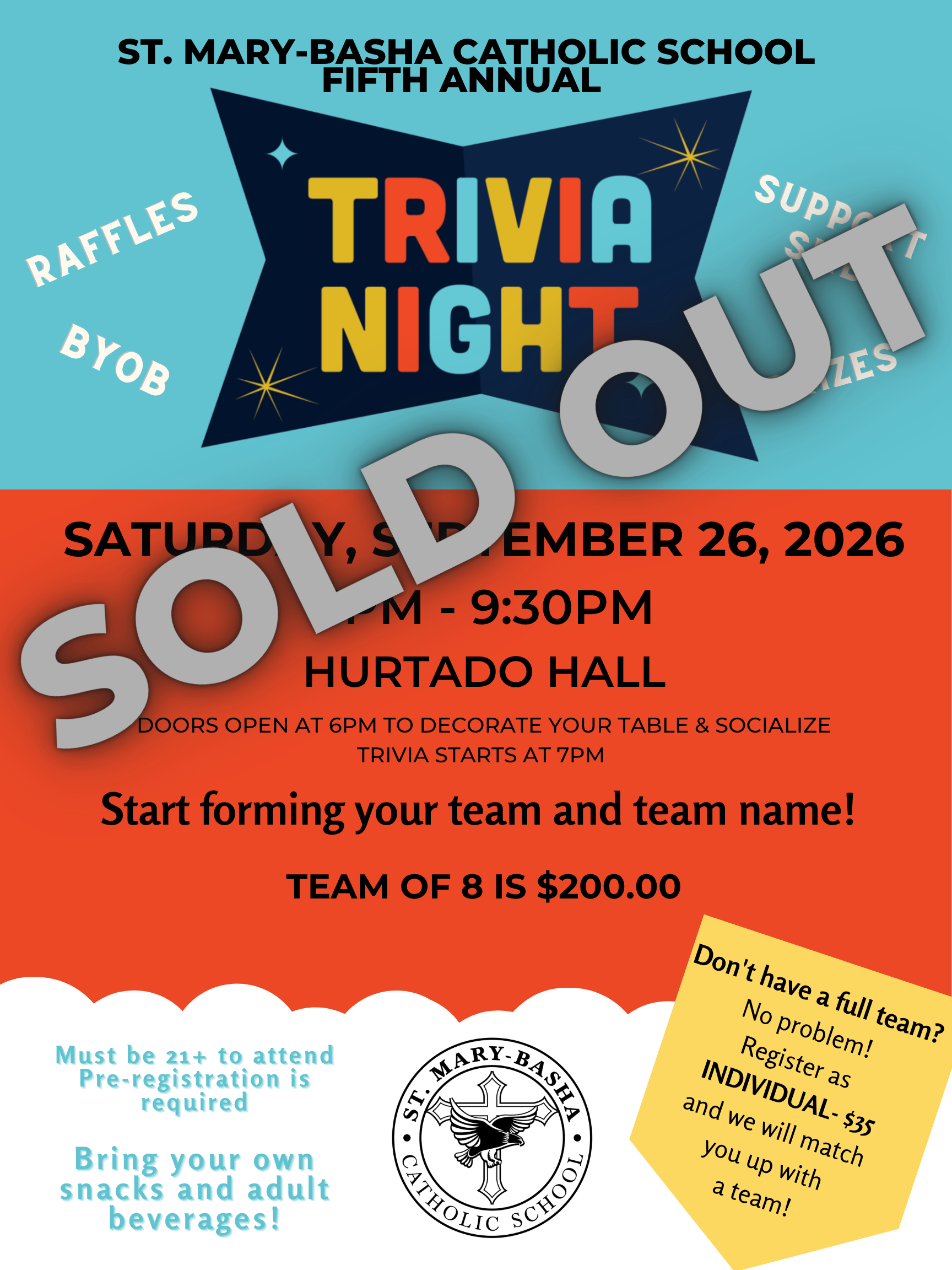 Campaign cover image for 5th Annual SMB Trivia Night