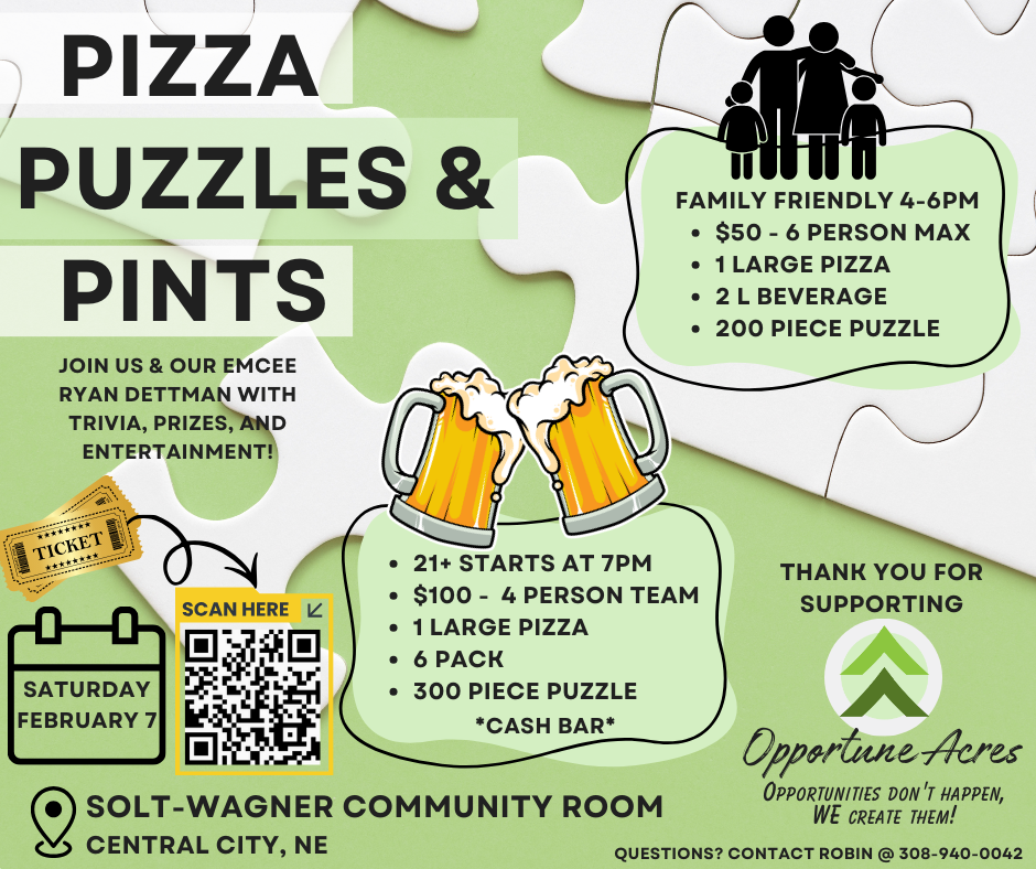 Campaign cover image for 2026 Pizza, Puzzle, & Pints