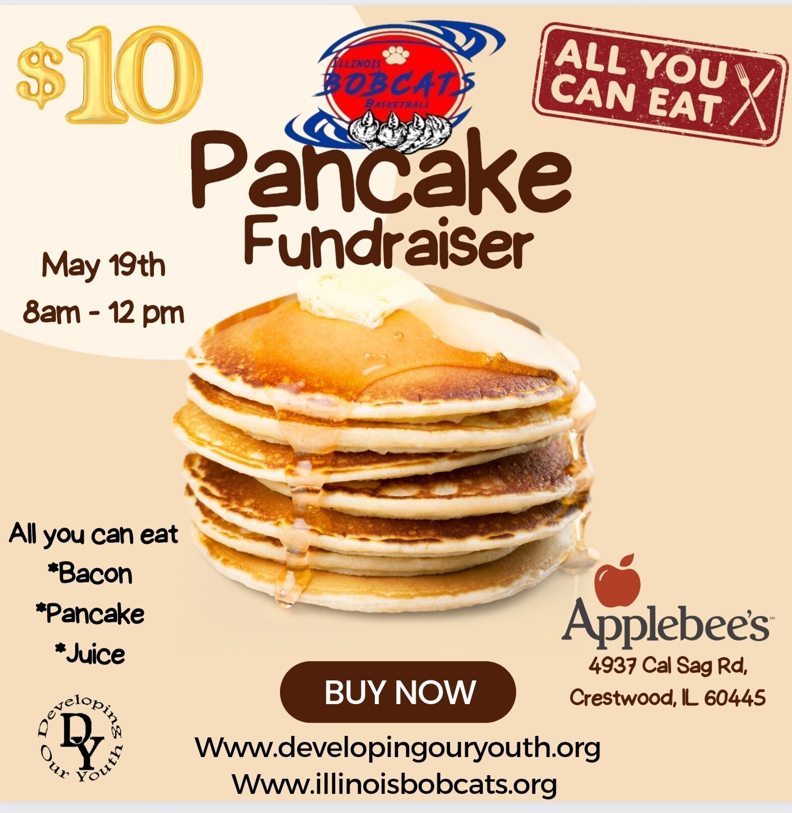 Campaign cover image for Illinois Bobcats Pancake Breakfast