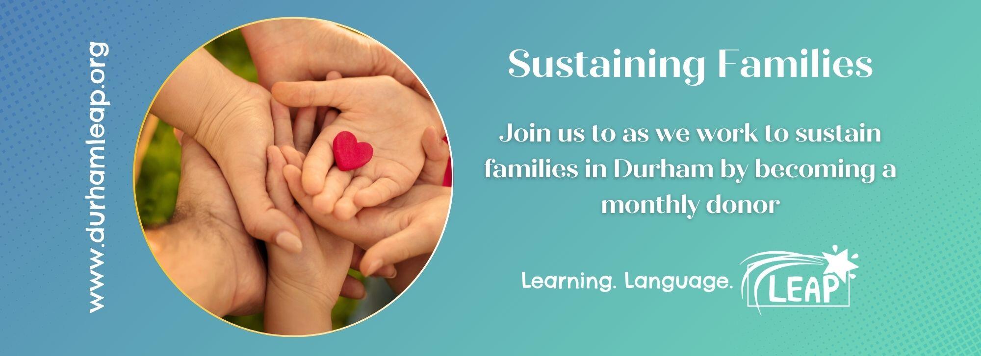 Campaign cover image for Sustaining Families
