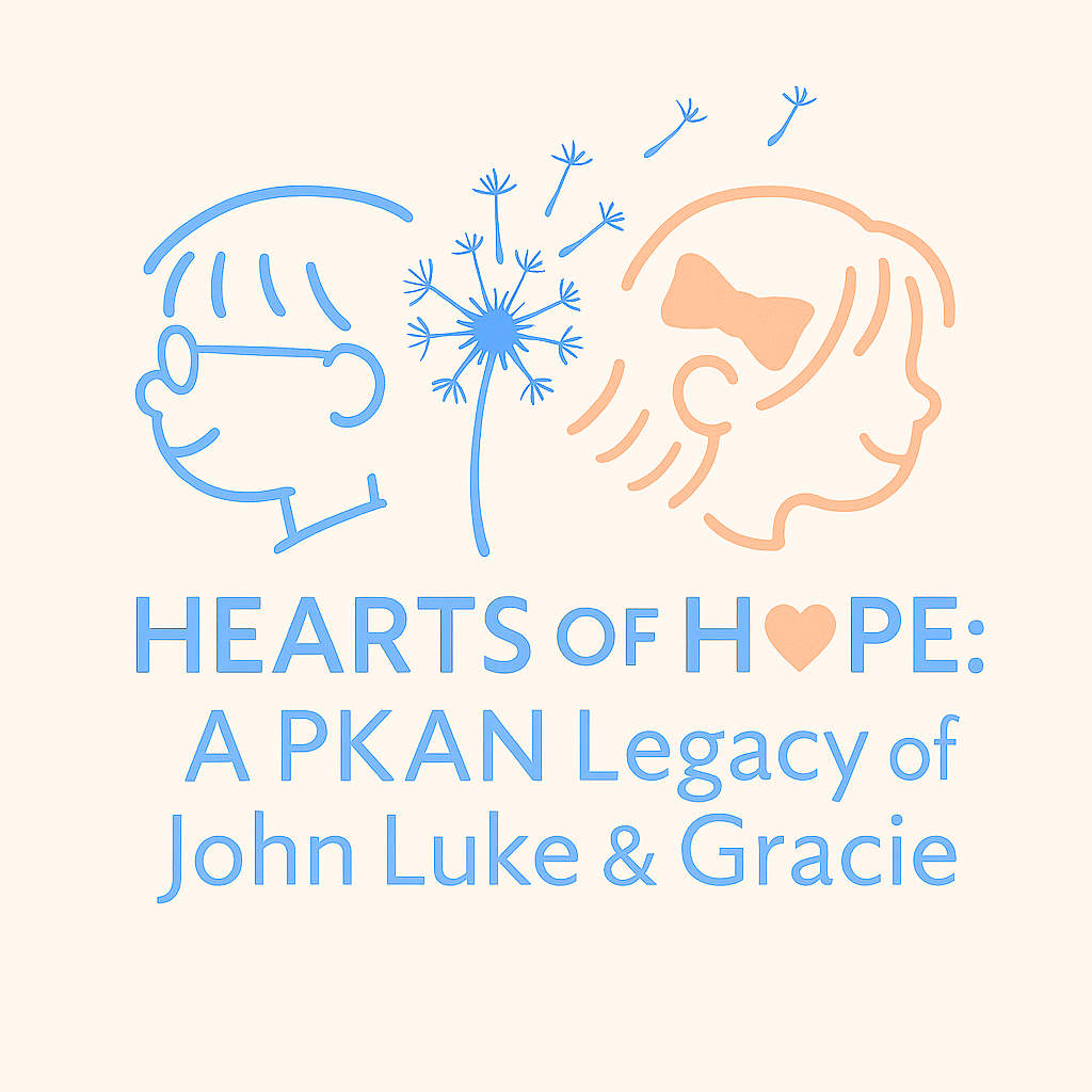 Campaign cover image for Hearts of Hope: A PKAN Legacy of John Luke & Gracie