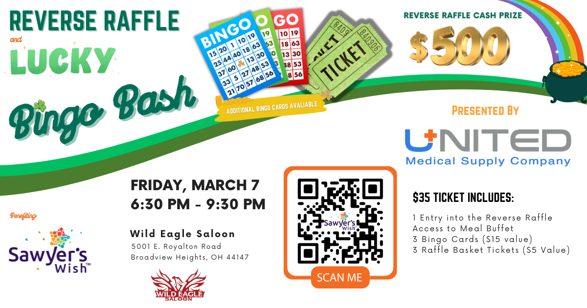 Campaign cover image for Reverse Raffle & Lucky Bingo Bash 3.7.25
