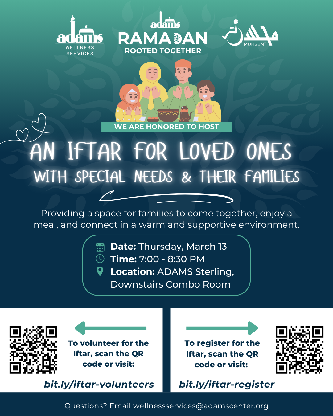 Campaign cover image for Iftar for Loved Ones with Special Needs & Their Families