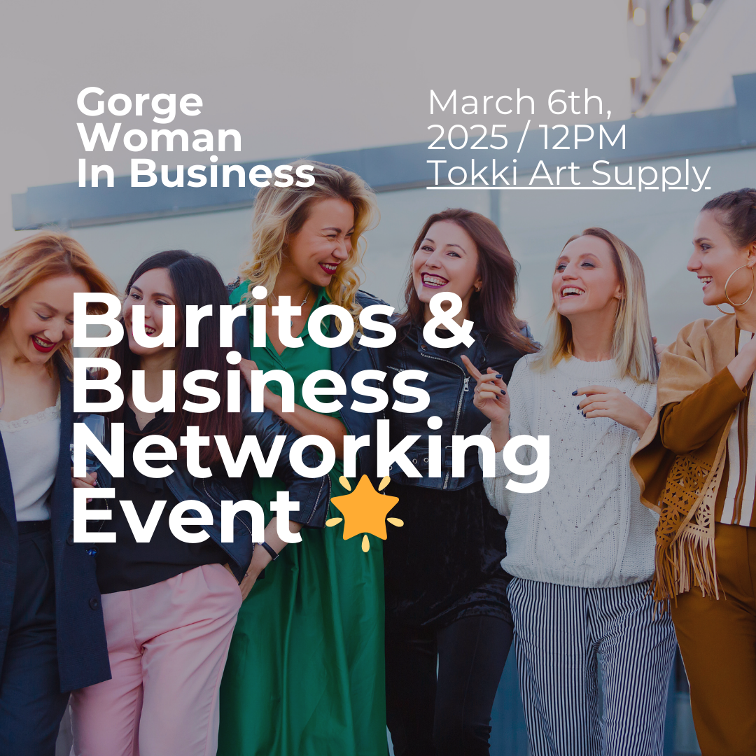 Campaign cover image for March 6th @ Noon - Gorge Women in Business Meeting & Networking