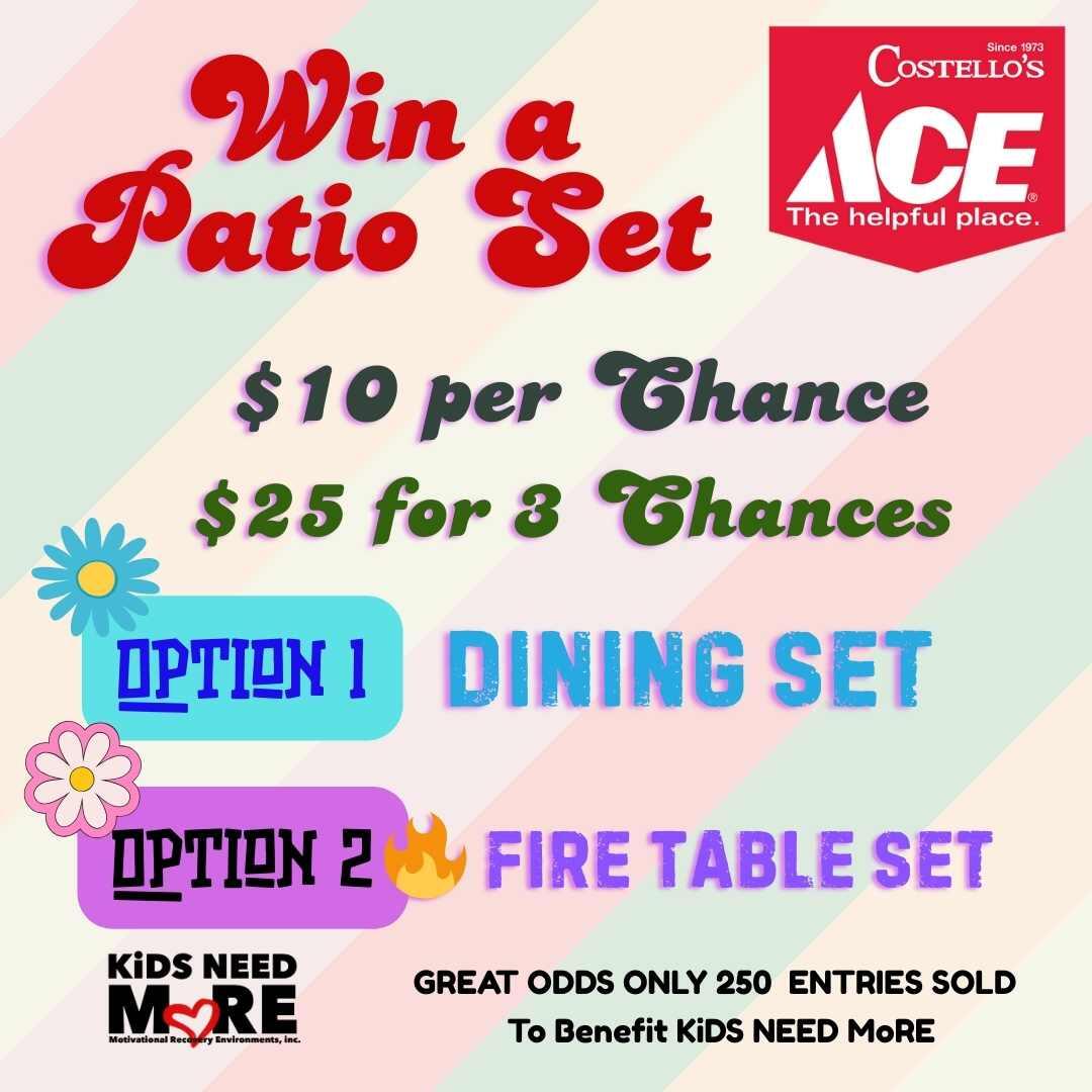 Campaign cover image for WiN PATiO FURNiTURE!