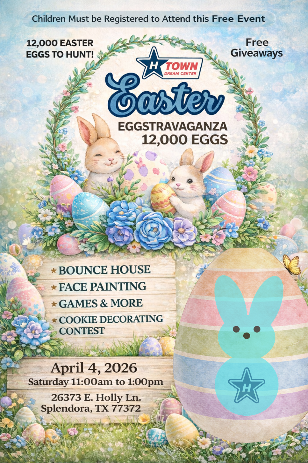 Campaign cover image for 🌸Dream Center Easter Eggstravaganza 2026