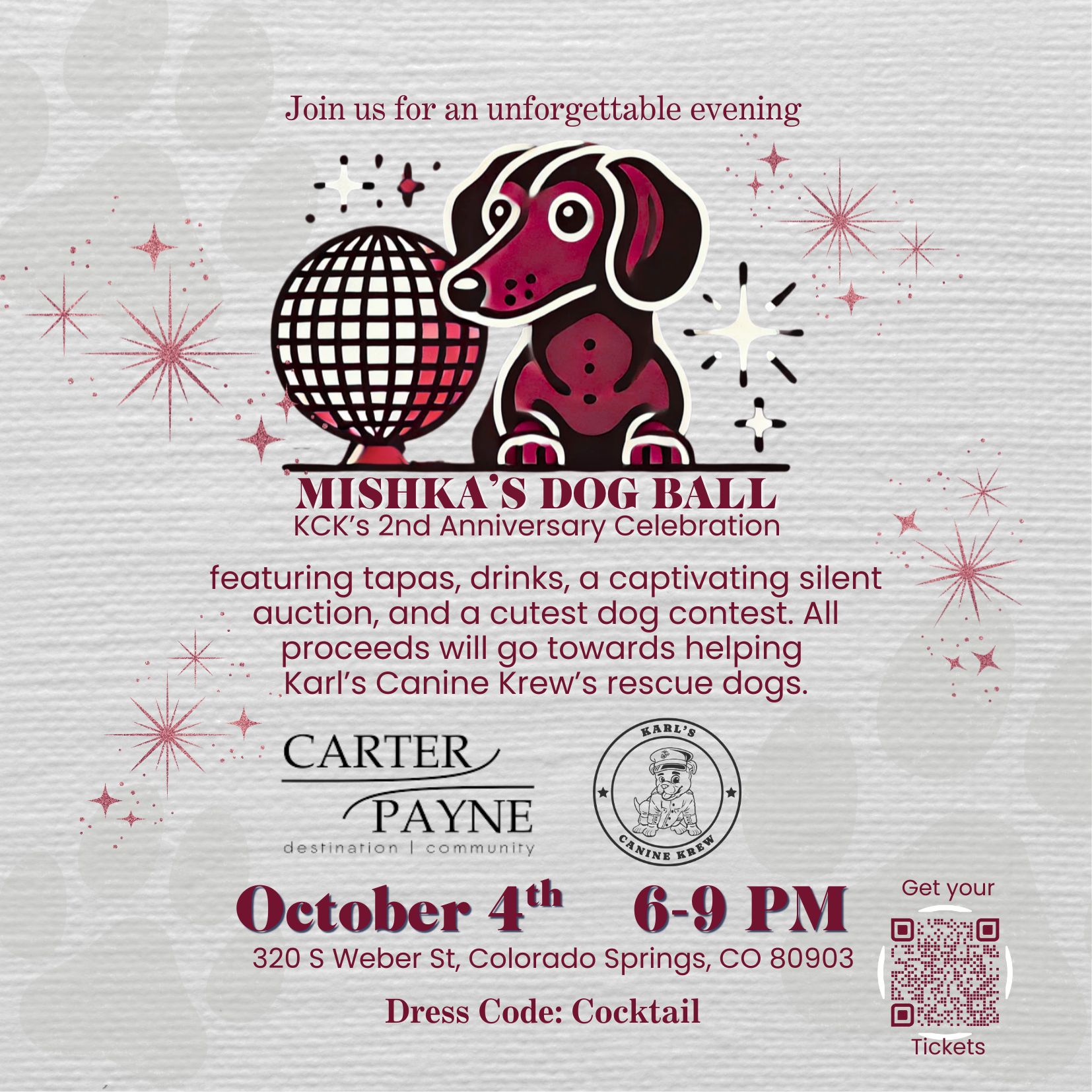 Campaign cover image for 2025 Mishka's Dog Ball