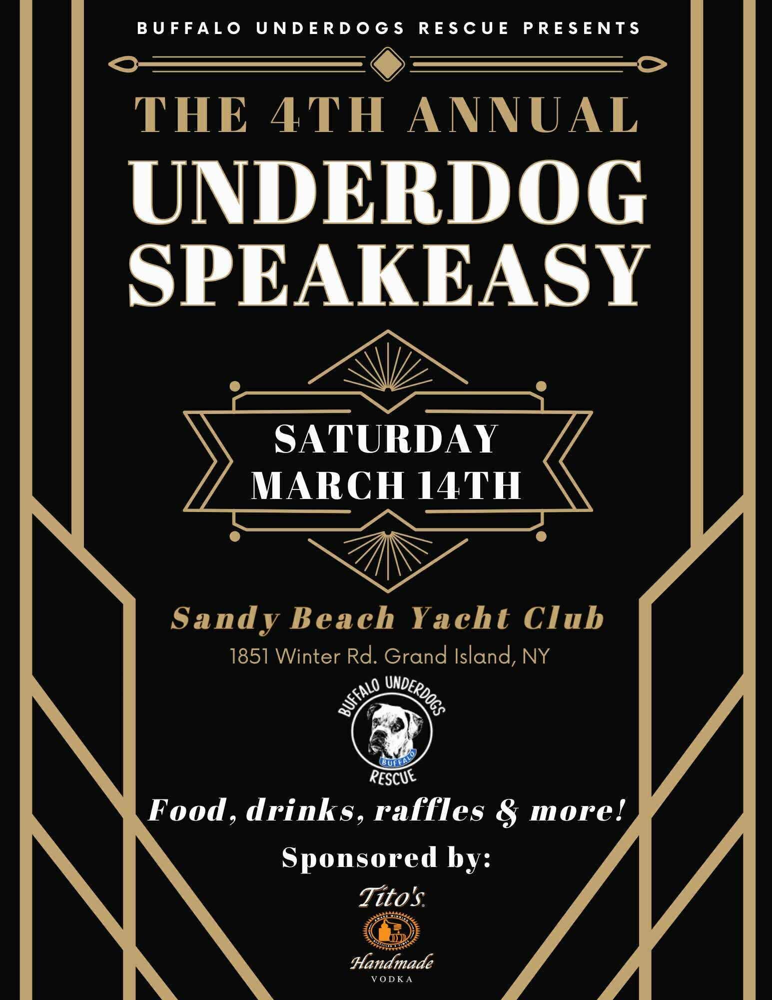 Campaign cover image for The Underdog Speakeasy 2026