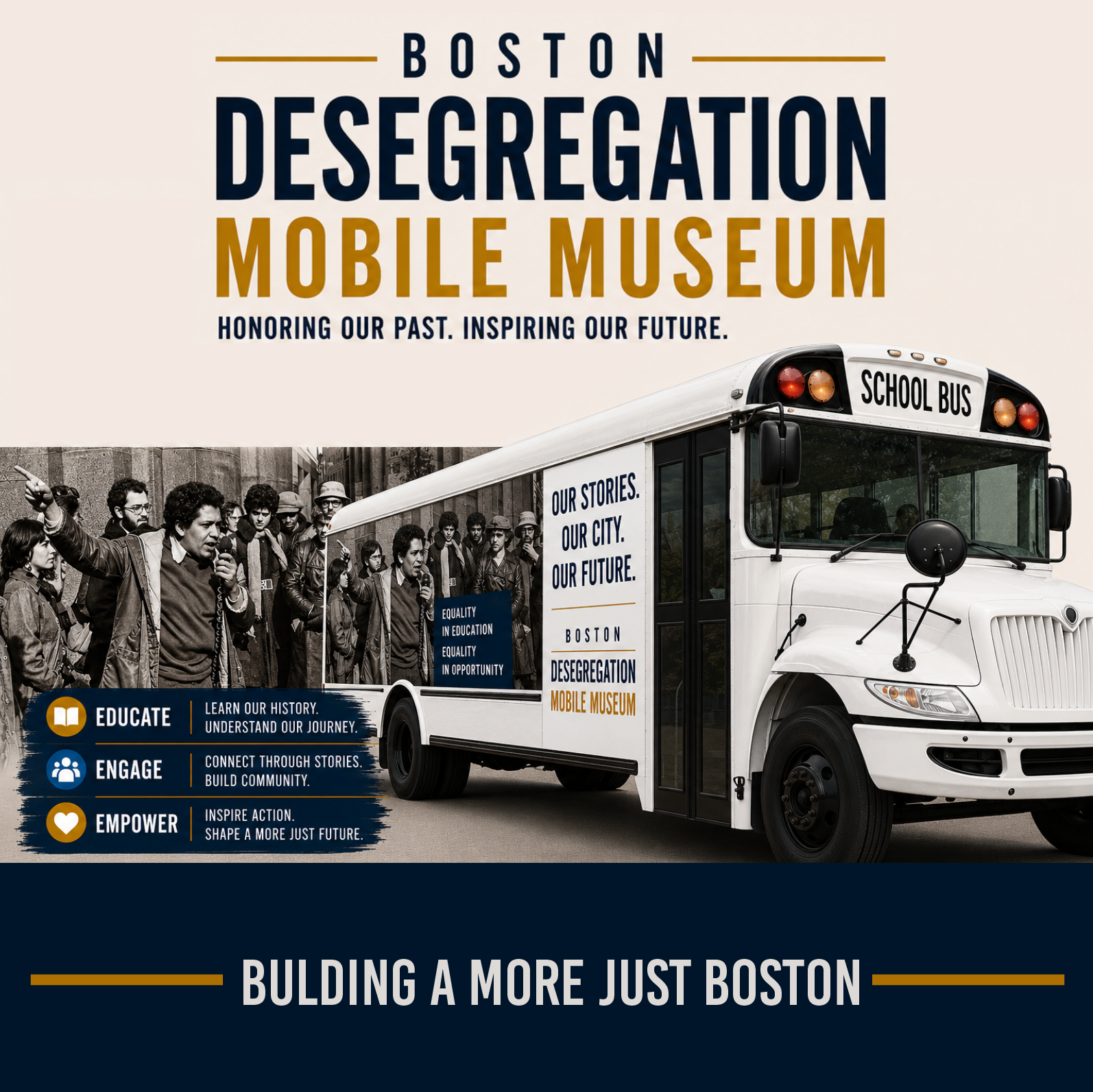 Campaign cover image for The Boston Desegregation Mobile Museum
