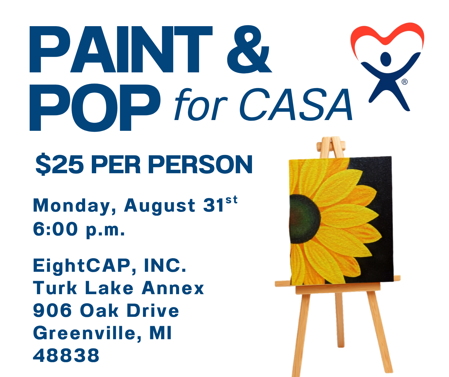 Campaign cover image for Paint & Pop for CASA