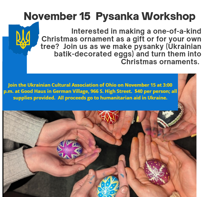 Campaign cover image for Pysanka Workshop November 15th, 2025