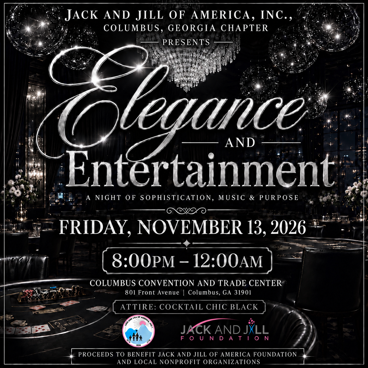 Campaign cover image for Elegance and Entertainment - A Night of Sophistication, Music & Purpose