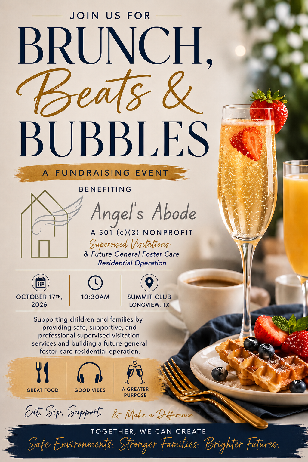Campaign cover image for Brunch, Beats & Bubbles