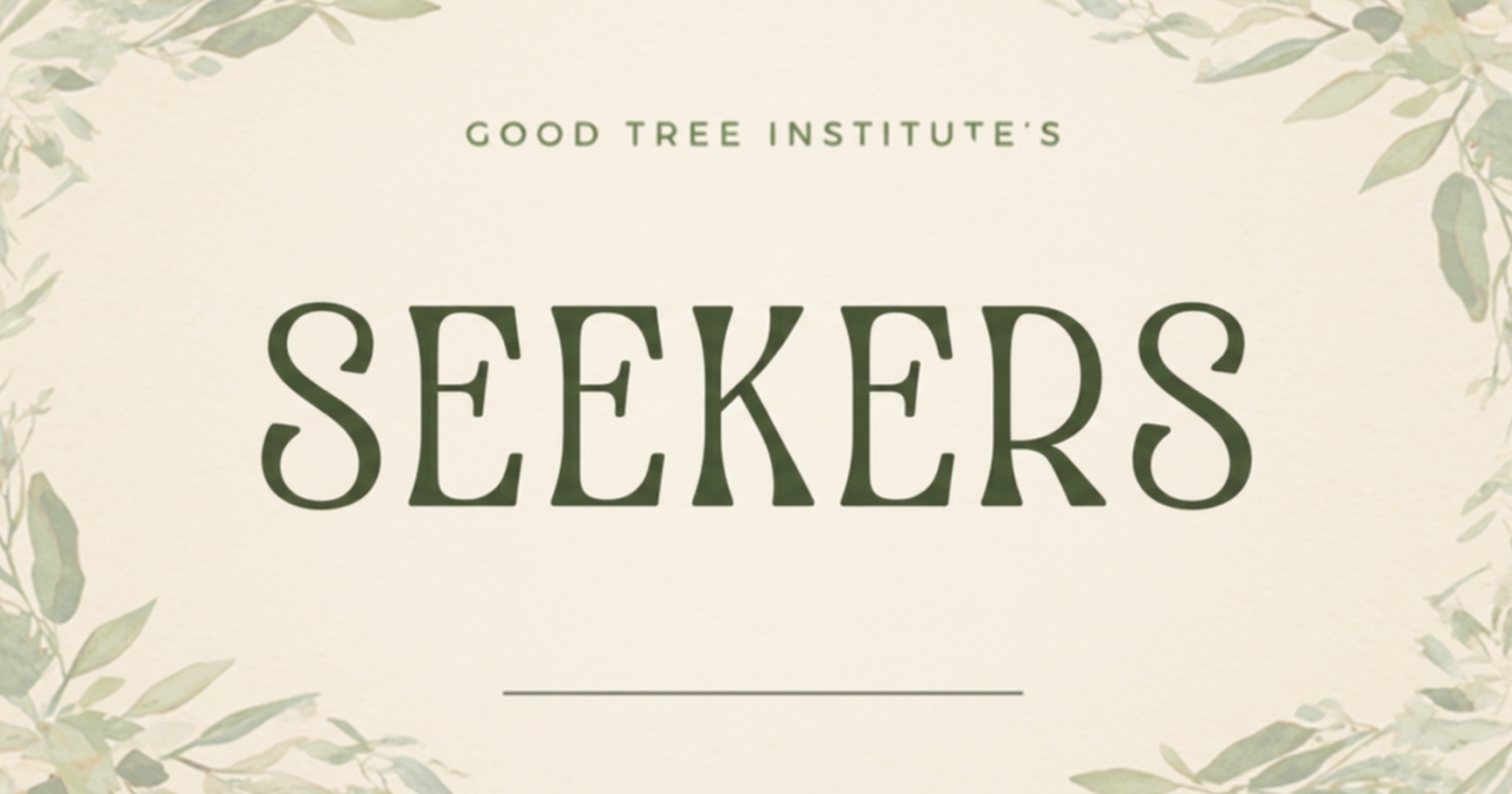 Campaign cover image for Seekers: Fall 2026
