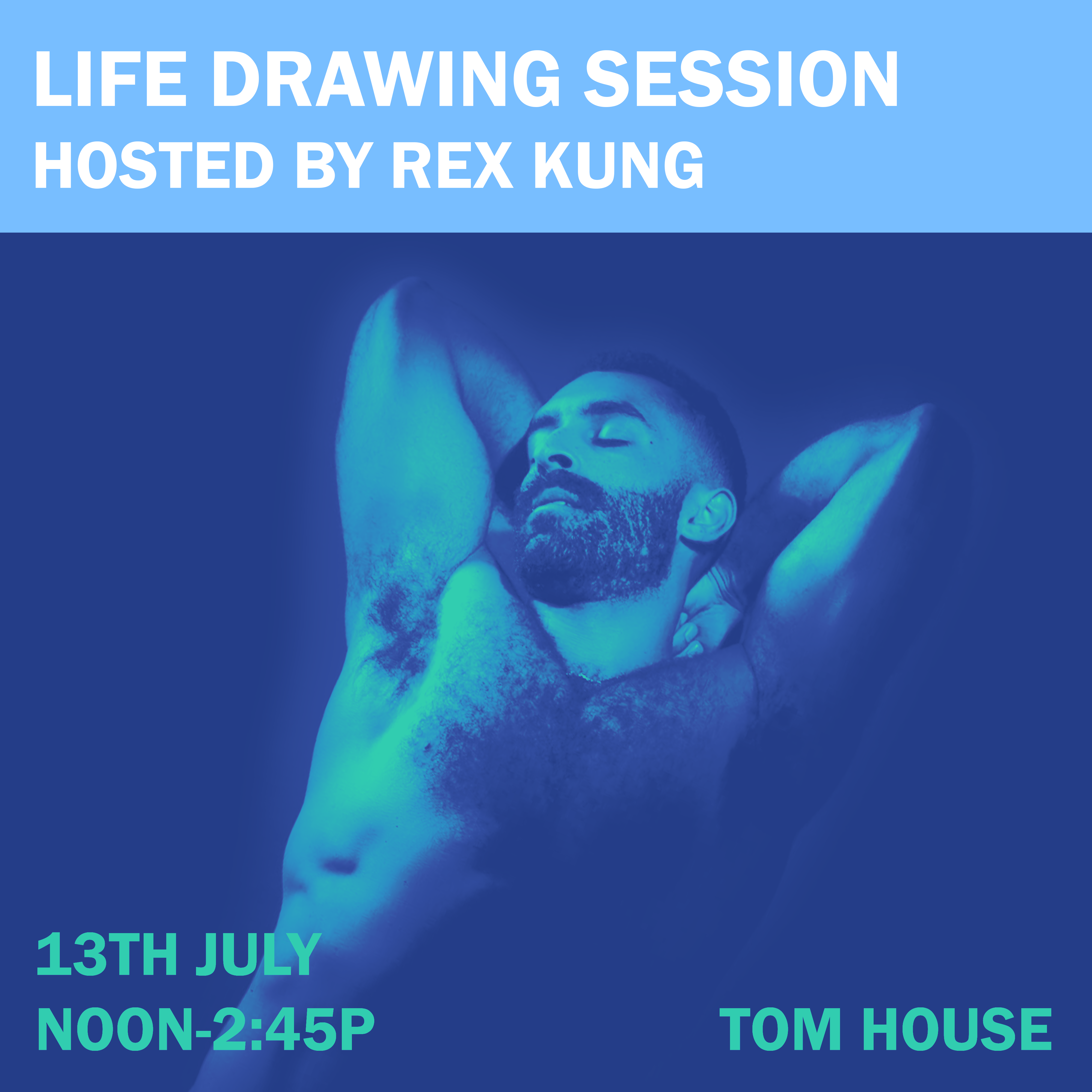 Campaign cover image for Life Drawing Session with Rex Kung | July 13, 2025
