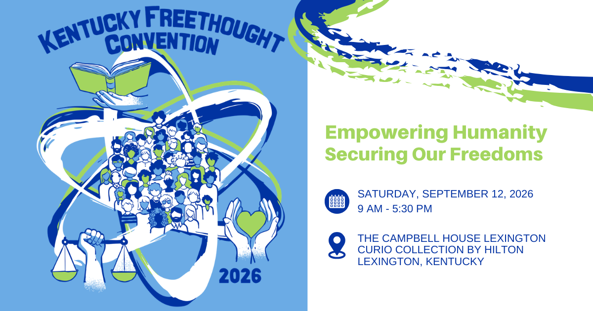 Campaign cover image for Kentucky Freethought Convention 2026