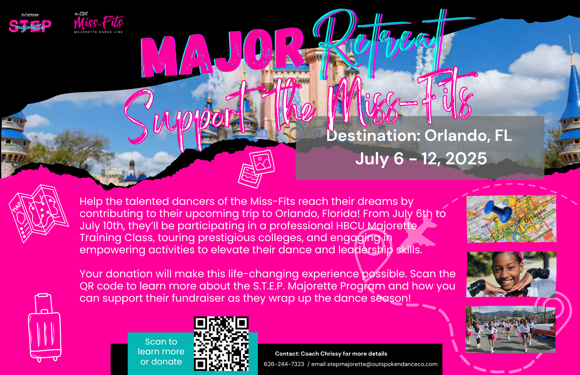 Campaign cover image for 2nd Annual Major Retreat - Orlando, Florida