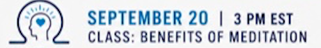 Campaign cover image for Class: Benefits of Meditation