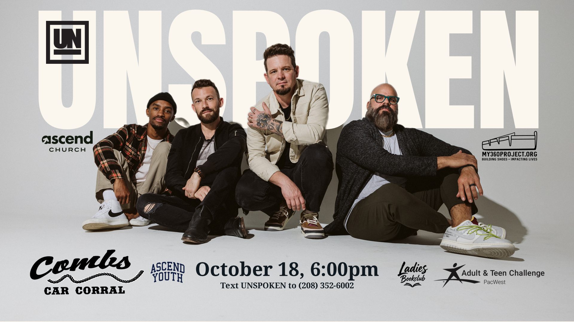 Campaign cover image for My360Project Benefit Concert - featuring UNSPOKEN