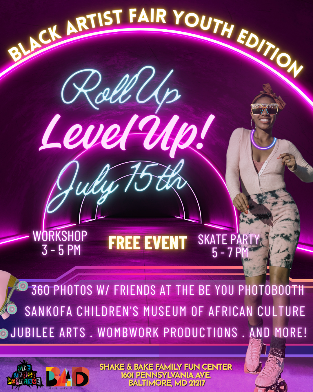 Campaign cover image for Black Artist Fair - YOUTH EDITION - July 2025