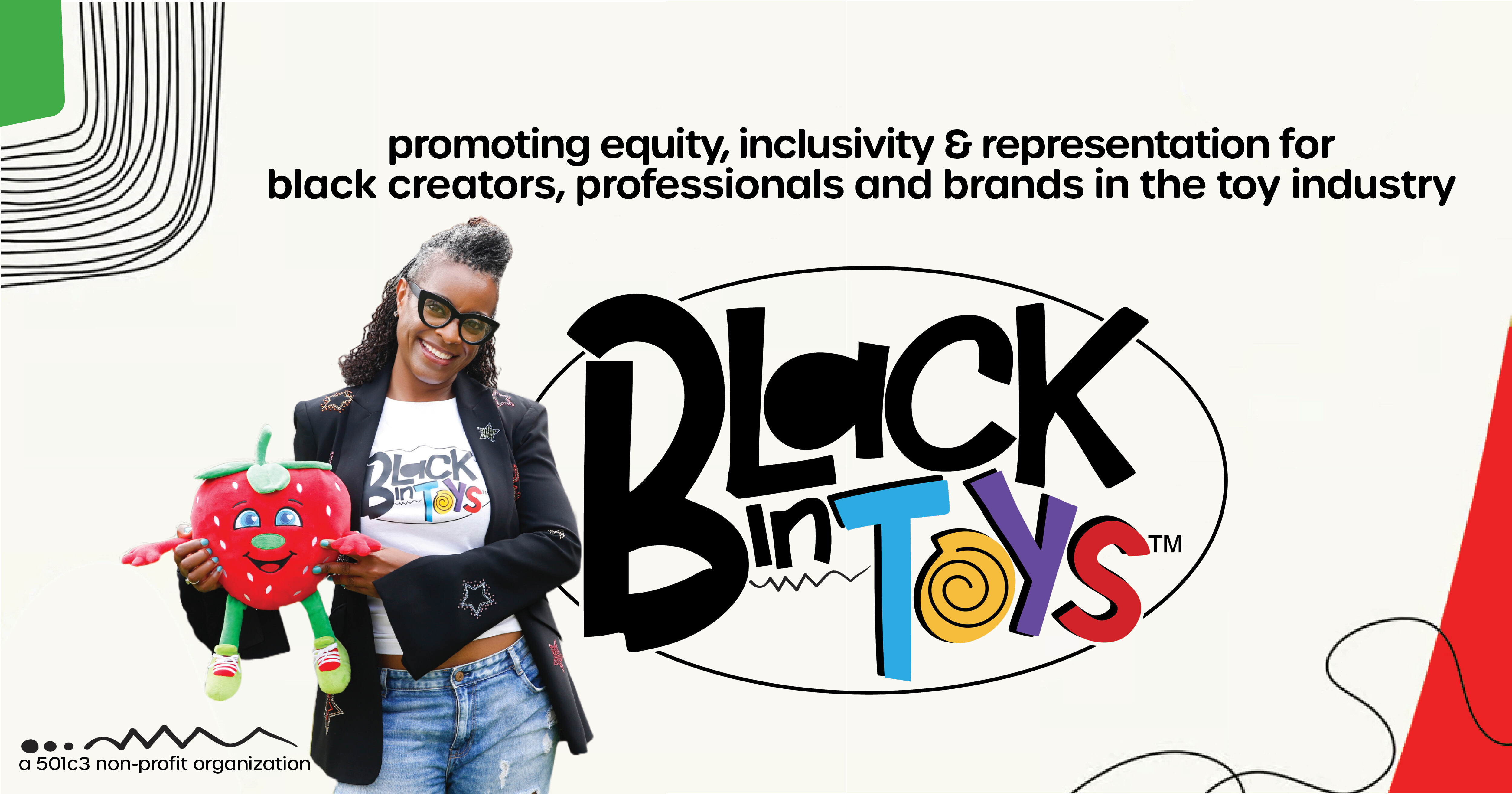 SUPPORT Black in Toys™
