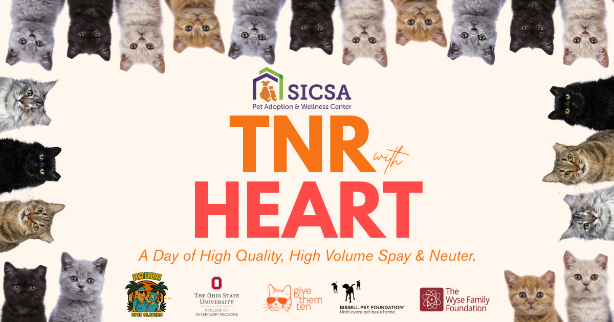 Campaign cover image for TNR With Heart 2026 Hosted By SICSA Pet Adoption & Wellness Center
