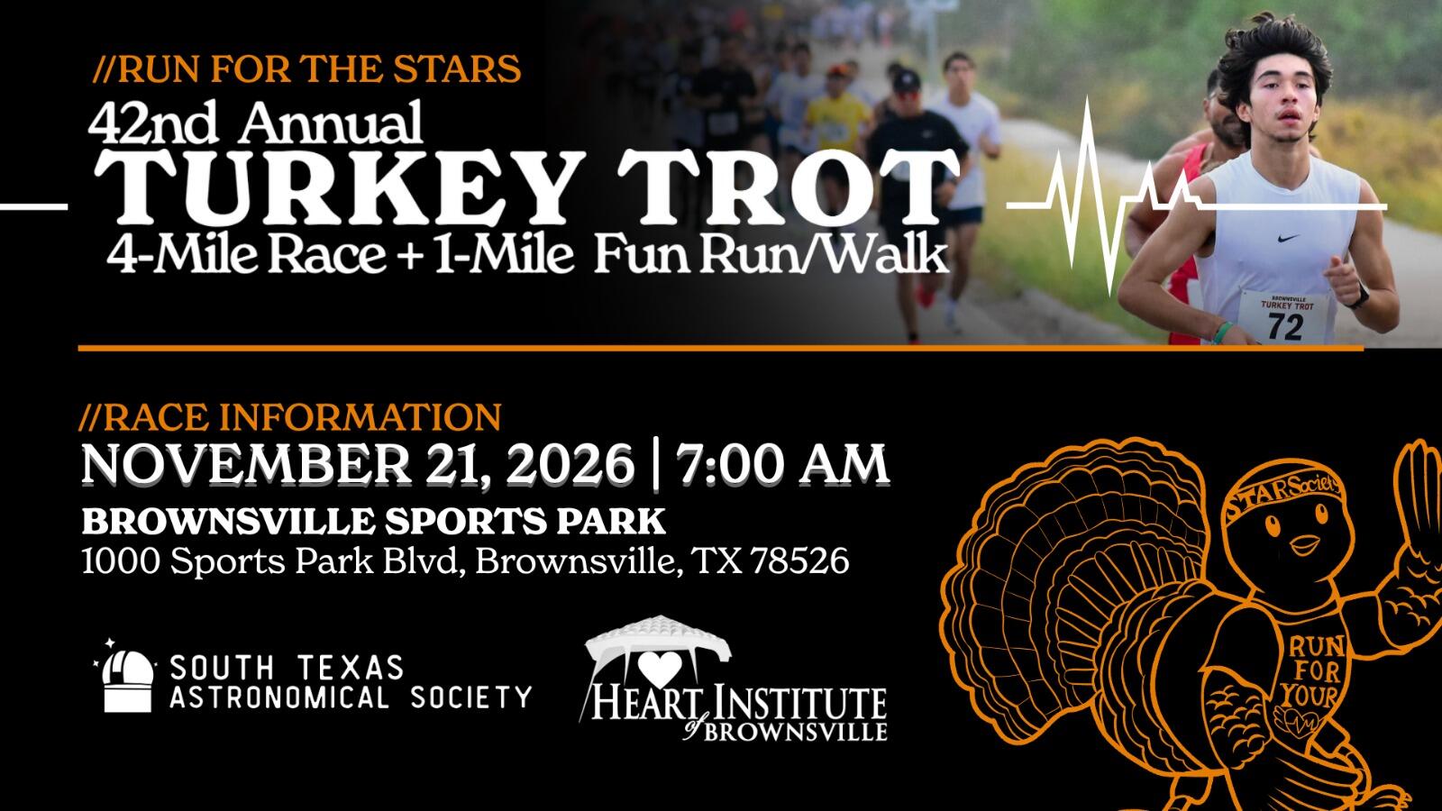 Campaign cover image for 42nd Annual Brownsville Turkey Trot