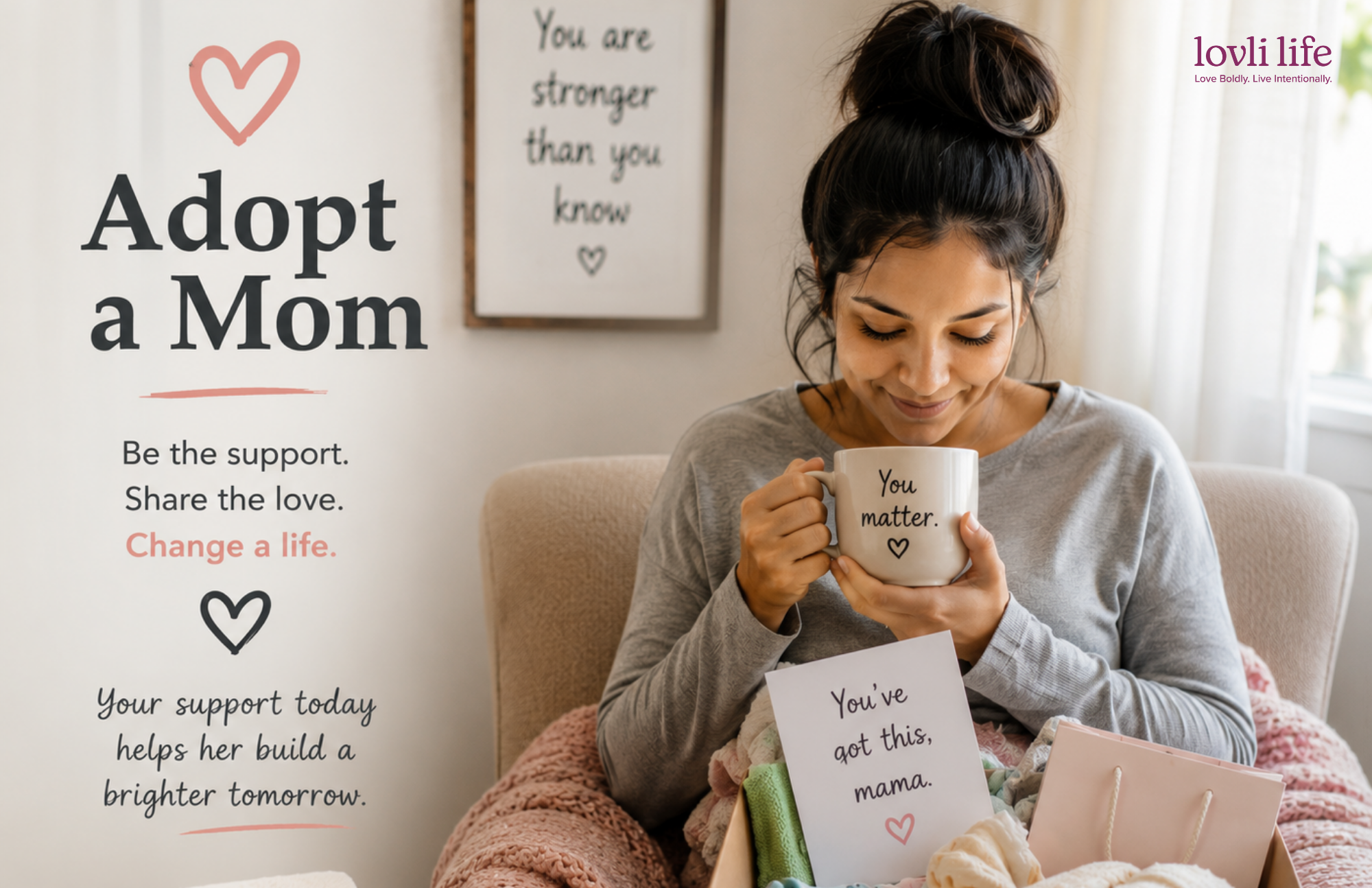 Campaign cover image for Adopt a Mom Campaign