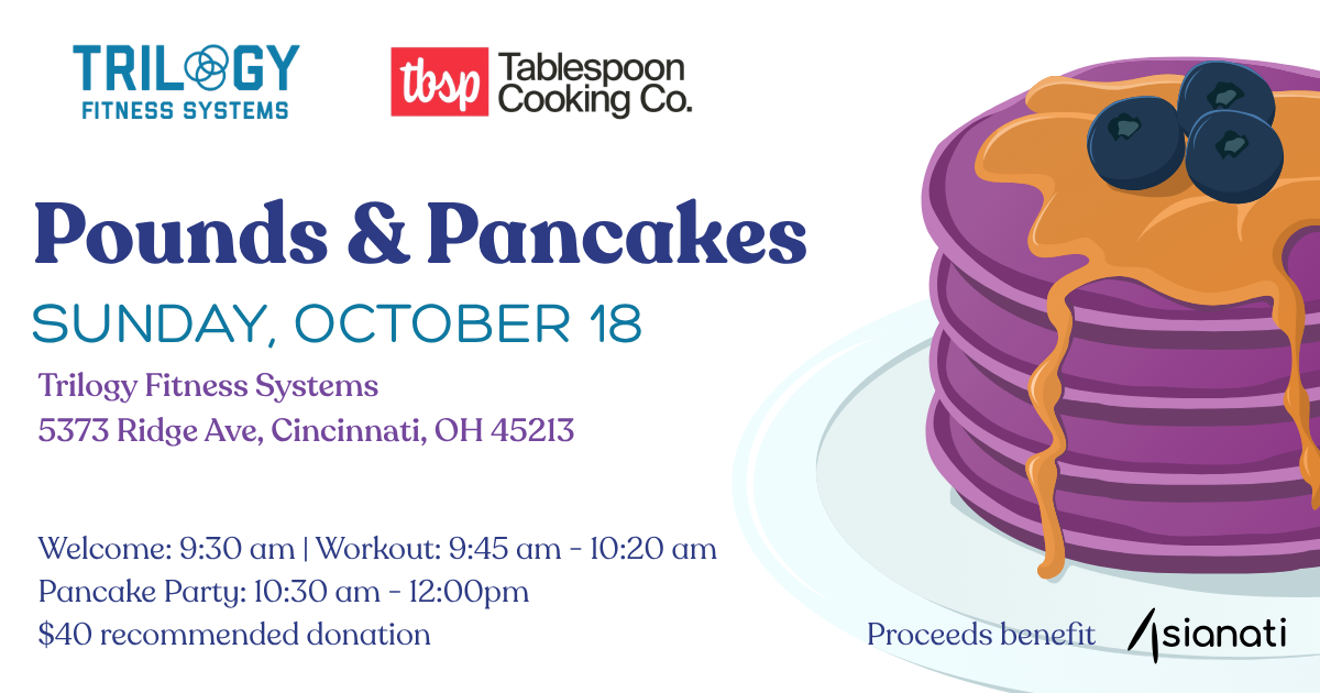 Campaign cover image for Pounds & Pancakes 2026 with Trilogy Fitness