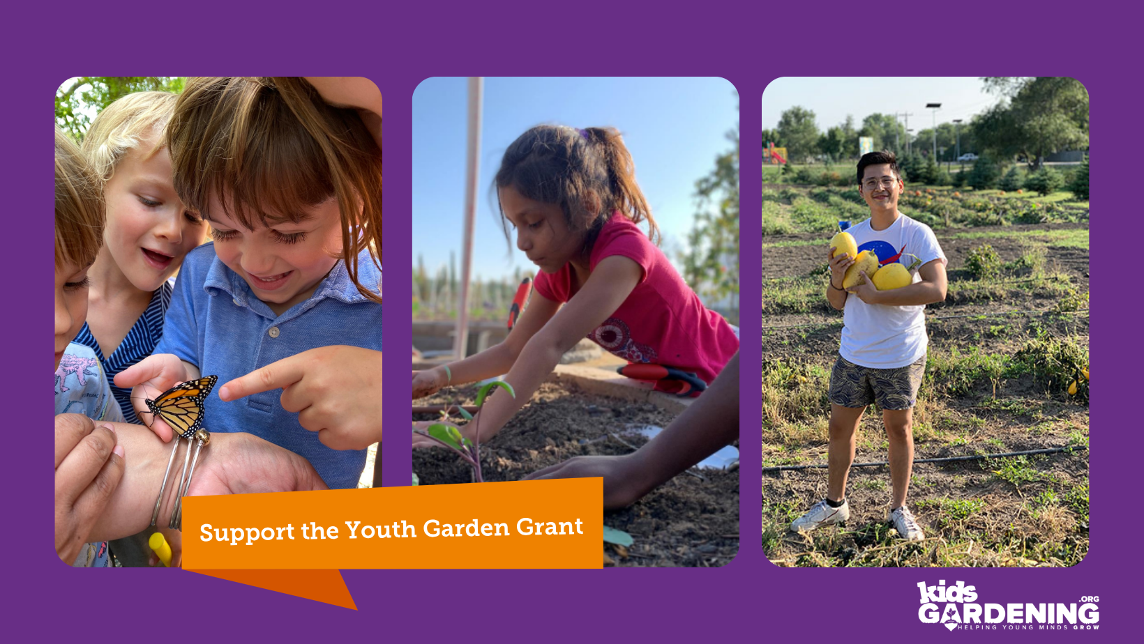 Campaign cover image for Support the '26 Youth Garden Grant