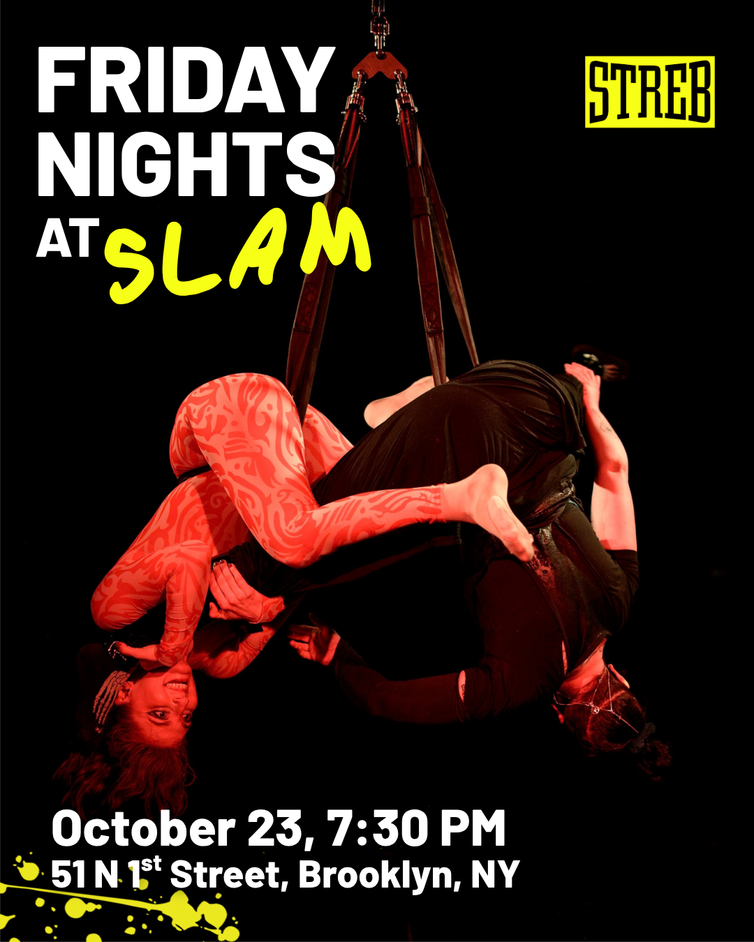 Campaign cover image for Friday Nights at SLAM - October 23, 2026 7:30pm