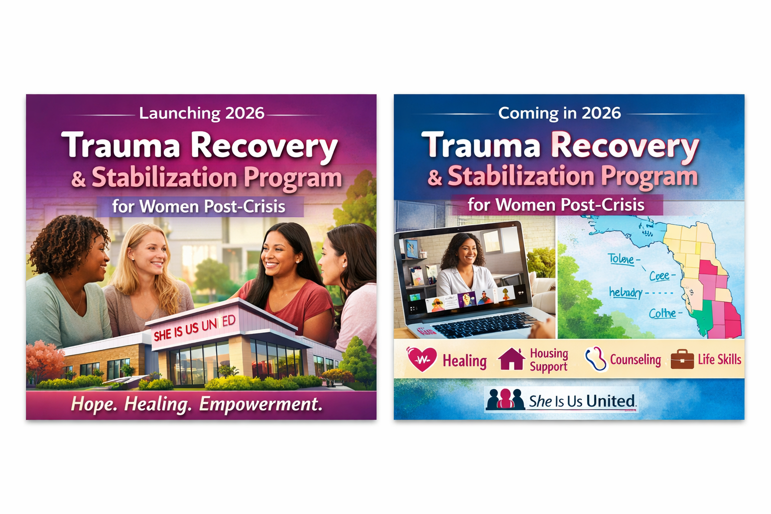 Campaign cover image for Launch 2026: Trauma Recovery & Stabilization Program for Women Post-Crisis