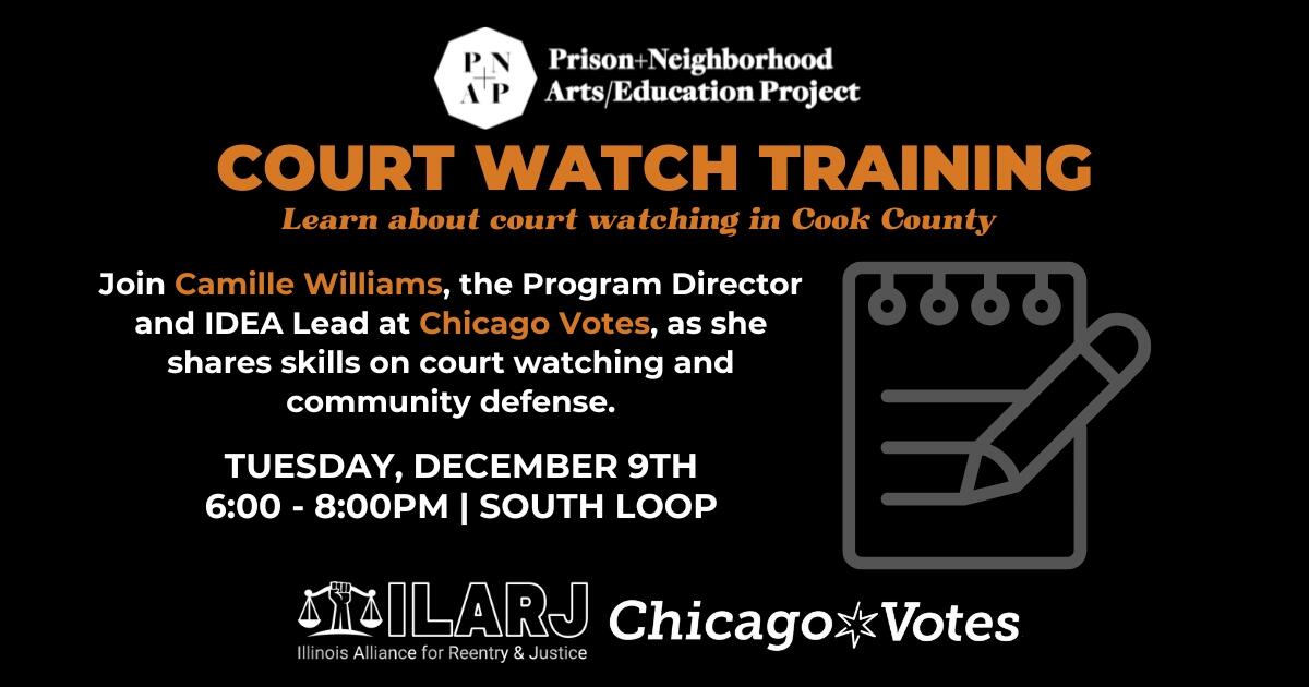 Campaign cover image for Court Watch Training