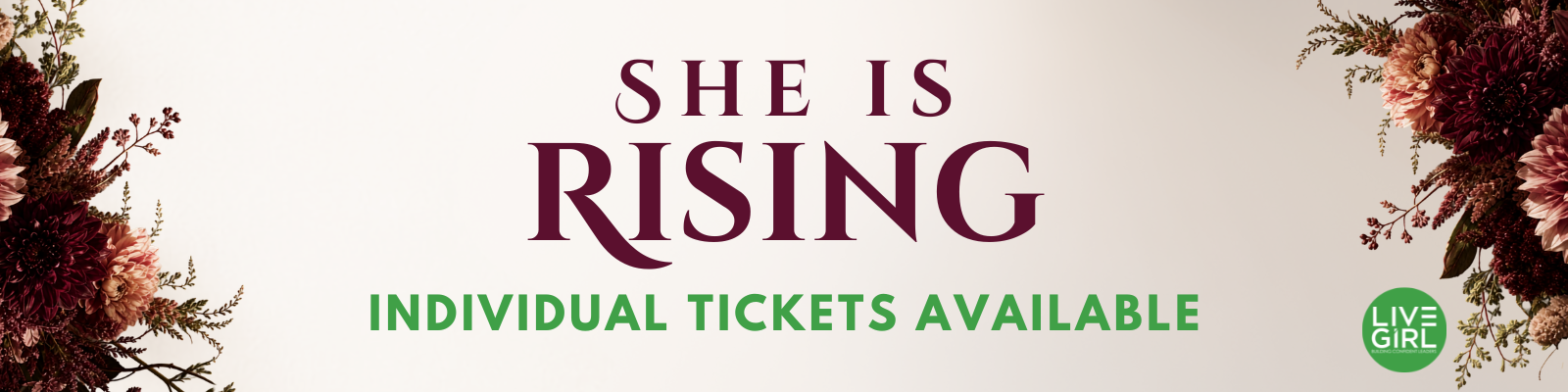 Campaign cover image for She Is Rising 2026