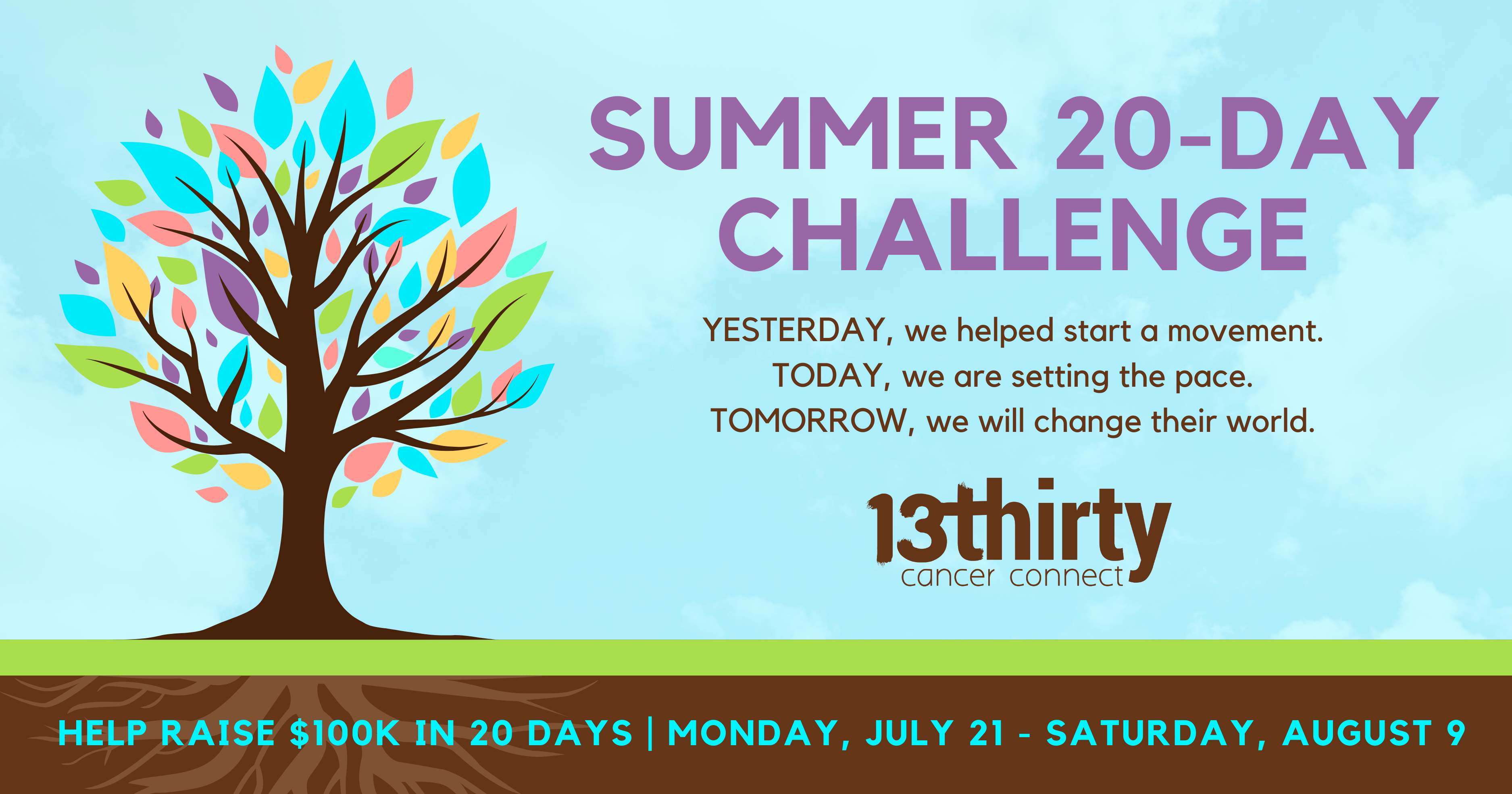 Campaign cover image for The Summer 20-Day Challenge