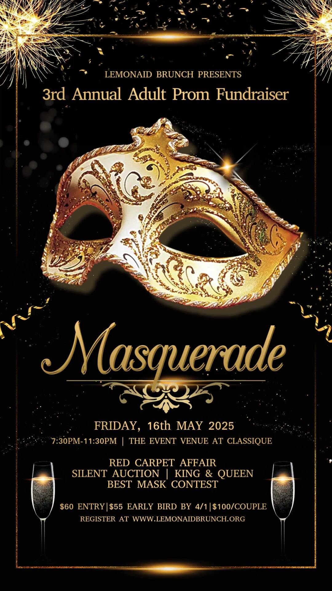 Campaign cover image for LemonAid Masquerade Ball