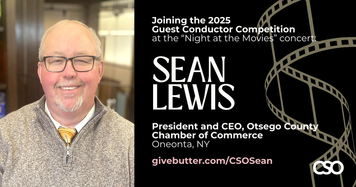 Campaign cover image for Sean Lewis - Catskill Symphony Guest Conductor Contender