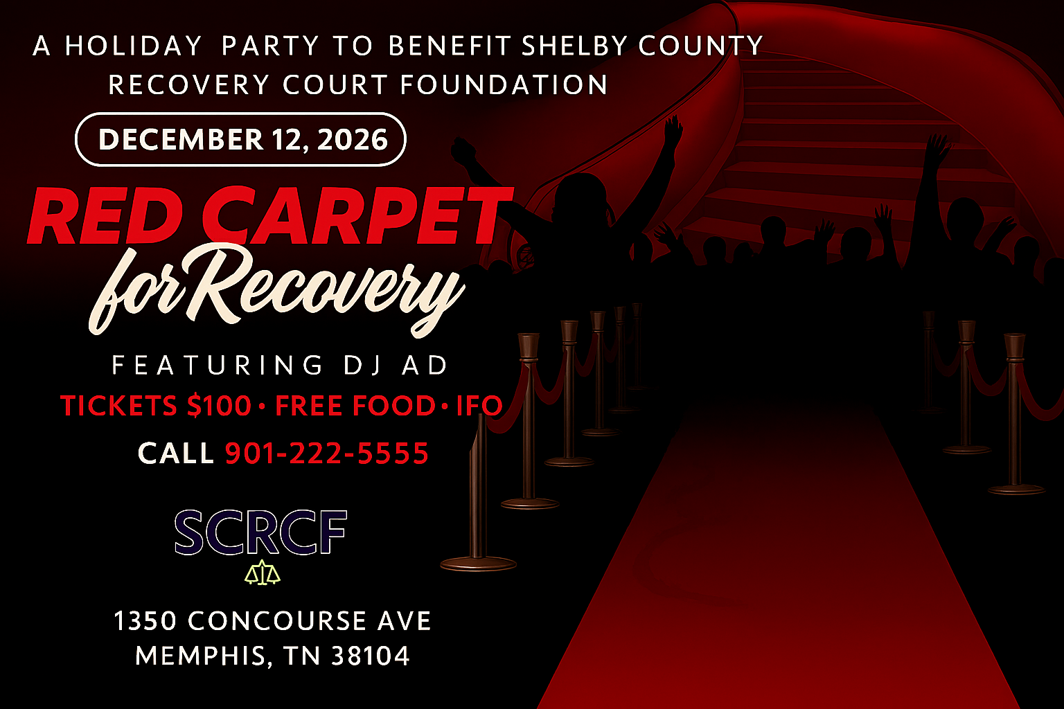Campaign cover image for Red Carpet for Recovery Party 2025