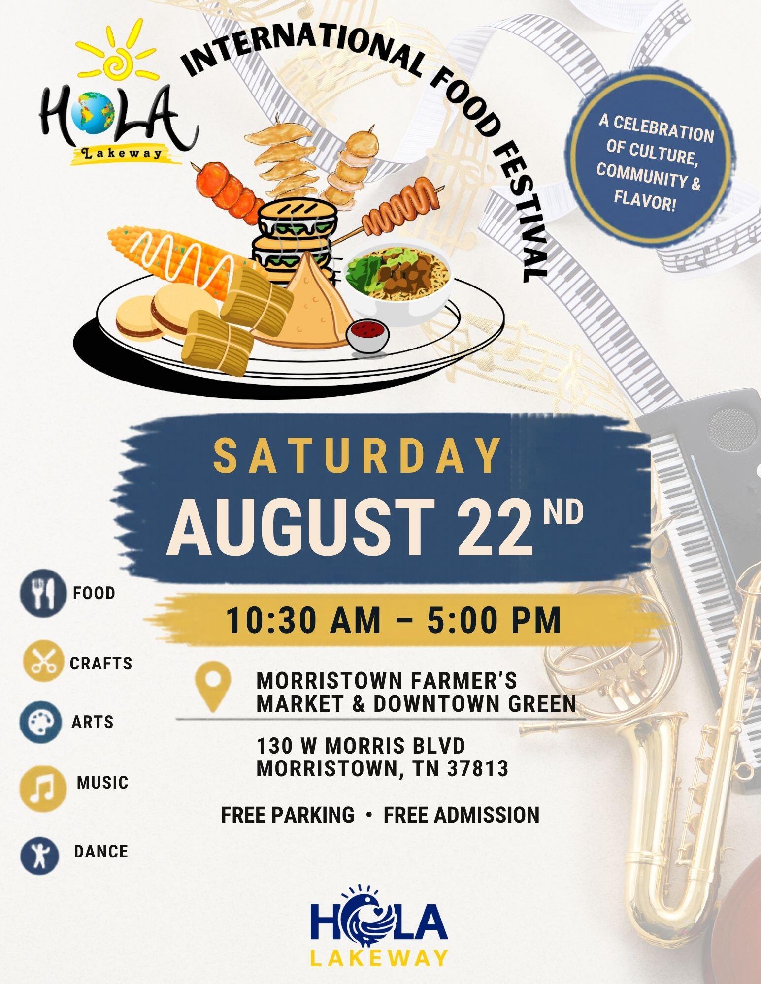 Campaign cover image for International Food Festival Vendor Fees